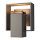 Shadow Box Small Outdoor Sconce
