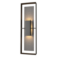 Shadow Box Tall Outdoor Sconce