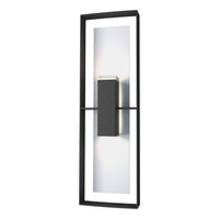 Shadow Box Tall Outdoor Sconce