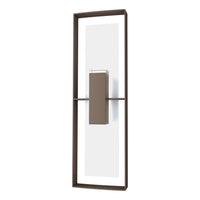 Shadow Box Tall Outdoor Sconce