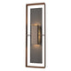 Shadow Box Tall Outdoor Sconce