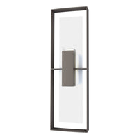 Shadow Box Tall Outdoor Sconce