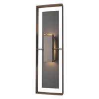 Shadow Box Tall Outdoor Sconce