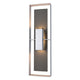Shadow Box Tall Outdoor Sconce