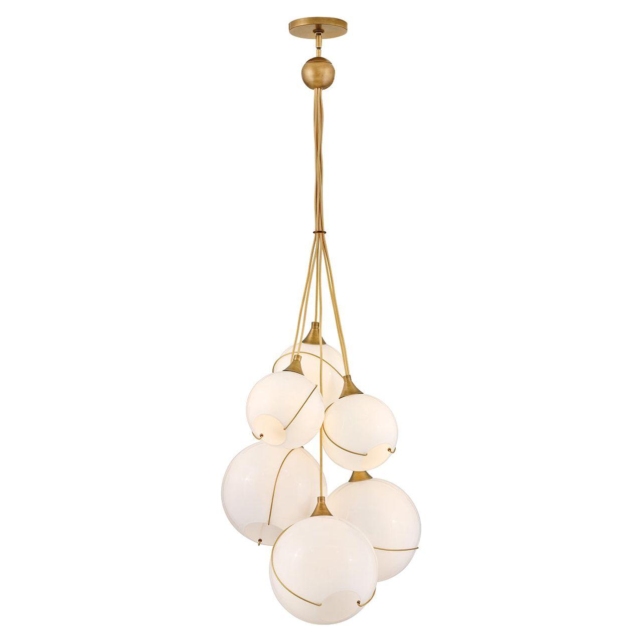 Skye Medium Six Light Multi Tier Chandelier