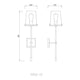 Callista 1-Light Wall Sconce
