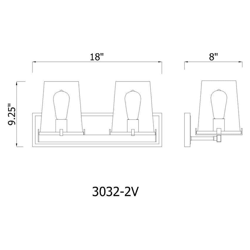 Callista 2-Light Vanity