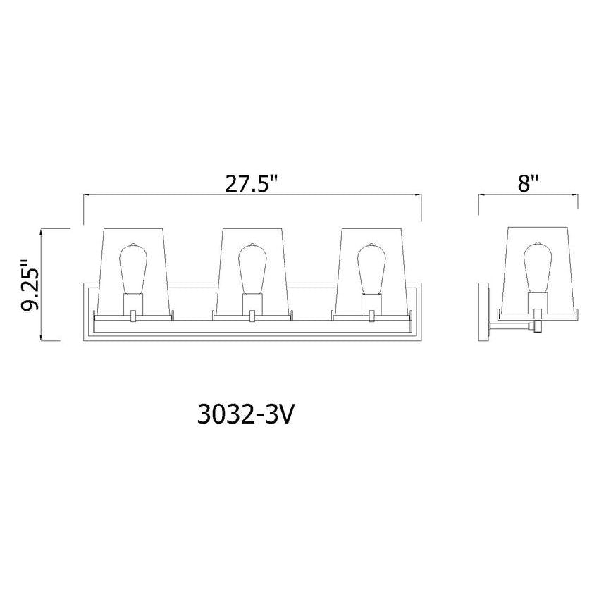 Callista 3-Light Vanity