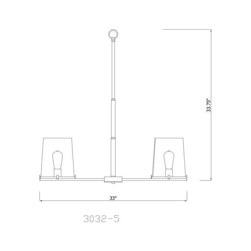 Callista 5-Light Chandelier