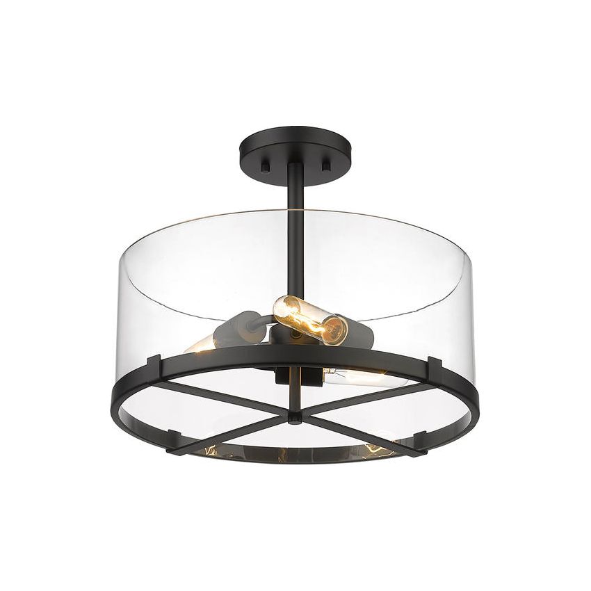 Callista 3-Light Semi Flush Mount