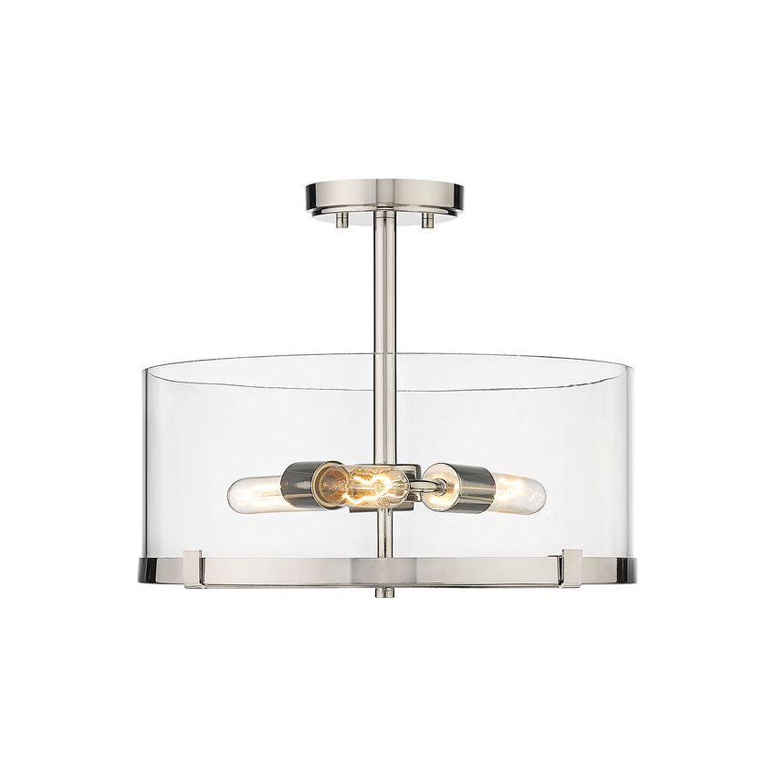 Callista 3-Light Semi Flush Mount