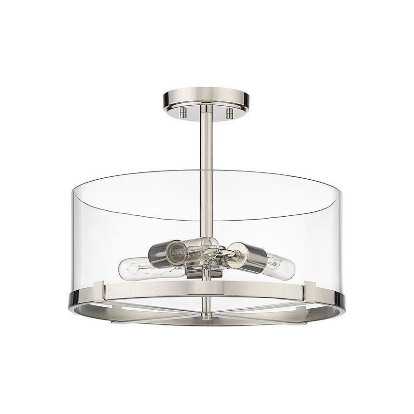 Callista 3-Light Semi Flush Mount