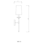Z-Lite - Emily 1-Light Sconce - Lights Canada