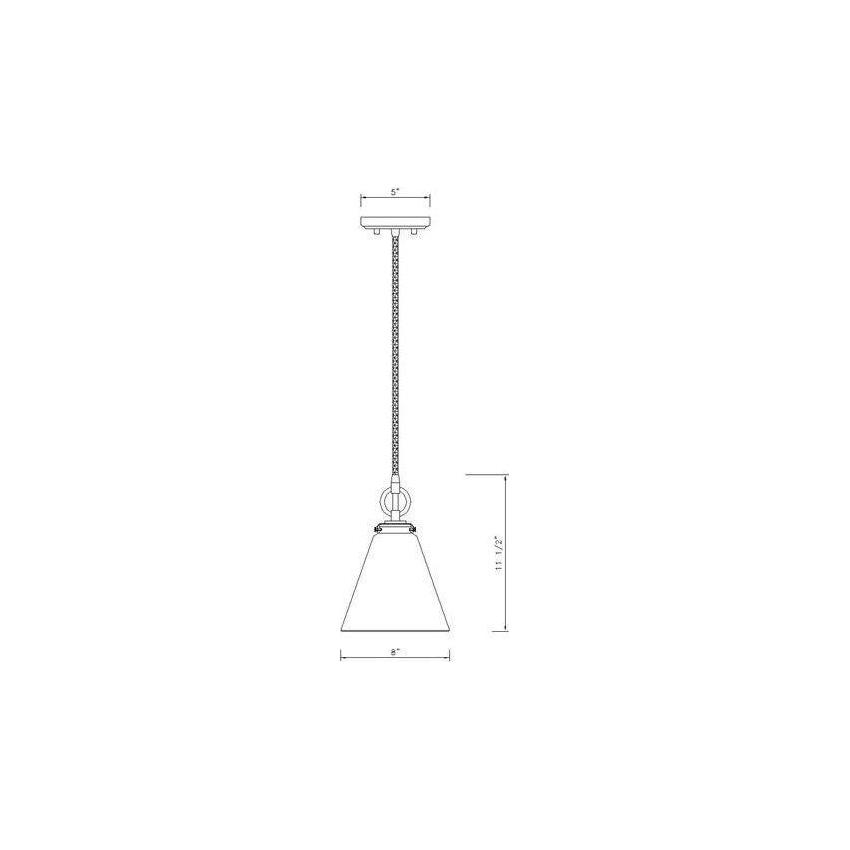 Z-Lite - Harper 1-Light Pendant - Lights Canada