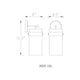 Z-Lite - Fontaine 1-Light Sconce - Lights Canada