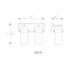 Z-Lite - Fontaine 2-Light Vanity Light - Lights Canada