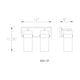 Z-Lite - Fontaine 2-Light Vanity Light - Lights Canada