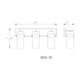 Z-Lite - Fontaine 3-Light Vanity Light - Lights Canada