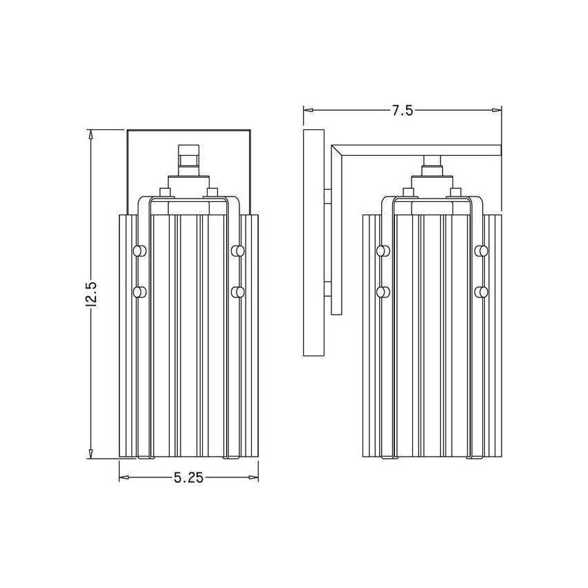 Z-Lite - Alverton 1-Light Sconce - Lights Canada