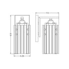 Z-Lite - Alverton 1-Light Sconce - Lights Canada