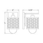 Z-Lite - Kipton 1-Light Sconce - Lights Canada