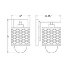 Z-Lite - Kipton 1-Light Sconce - Lights Canada