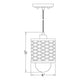 Z-Lite - Kipton 1-Light Mini Pendant - Lights Canada