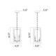 Easton 4-Light Chandelier