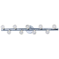 Bejewel LED 9-Light Bath Vanity