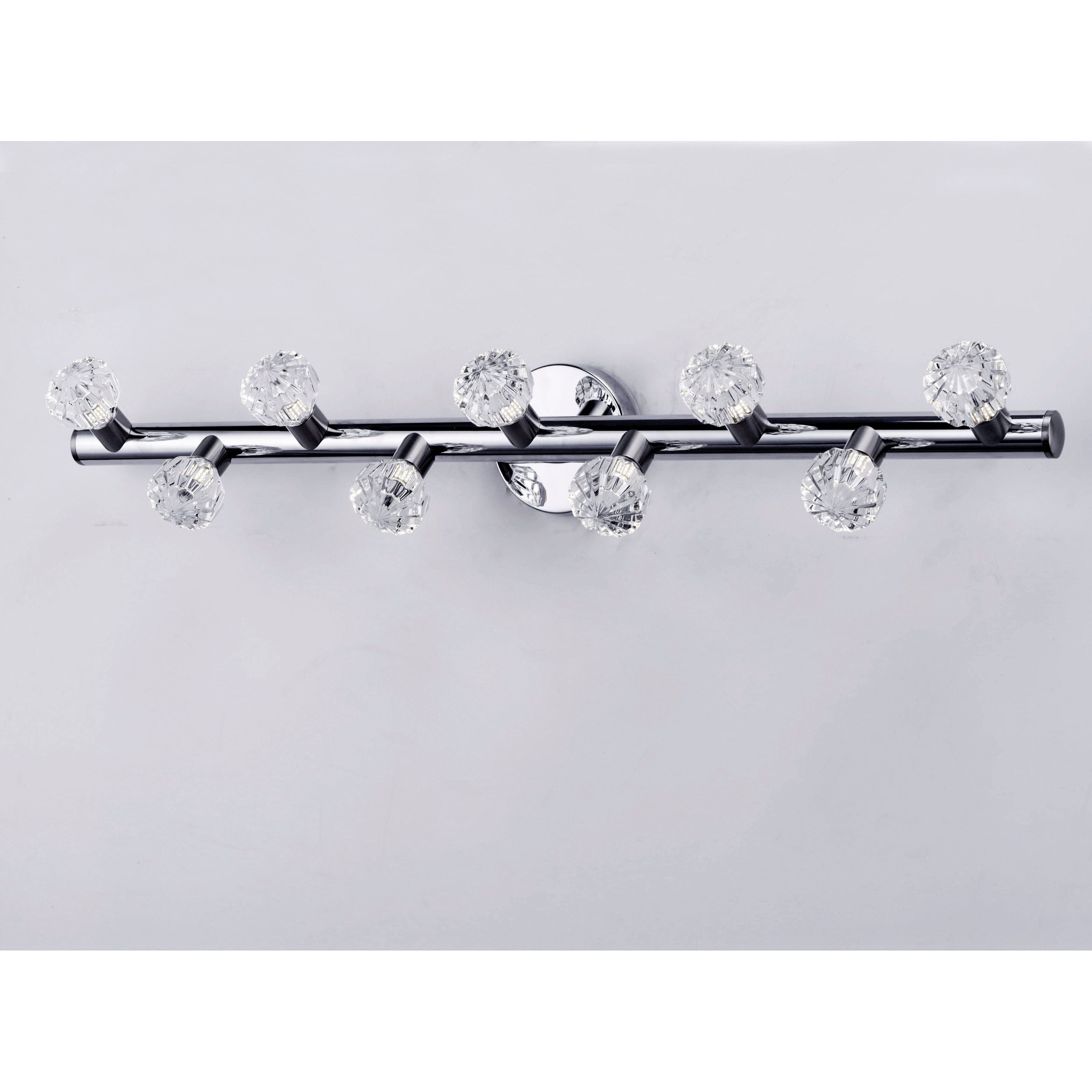 Bejewel LED 9-Light Bath Vanity