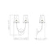 Shannon 2-Light Wall Sconce