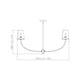 Shannon 6-Light 42" Chandelier
