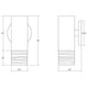 ALC 3" One-Sided LED Sconce