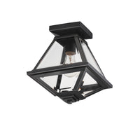 Prism 9" Outdoor Flush Mount
