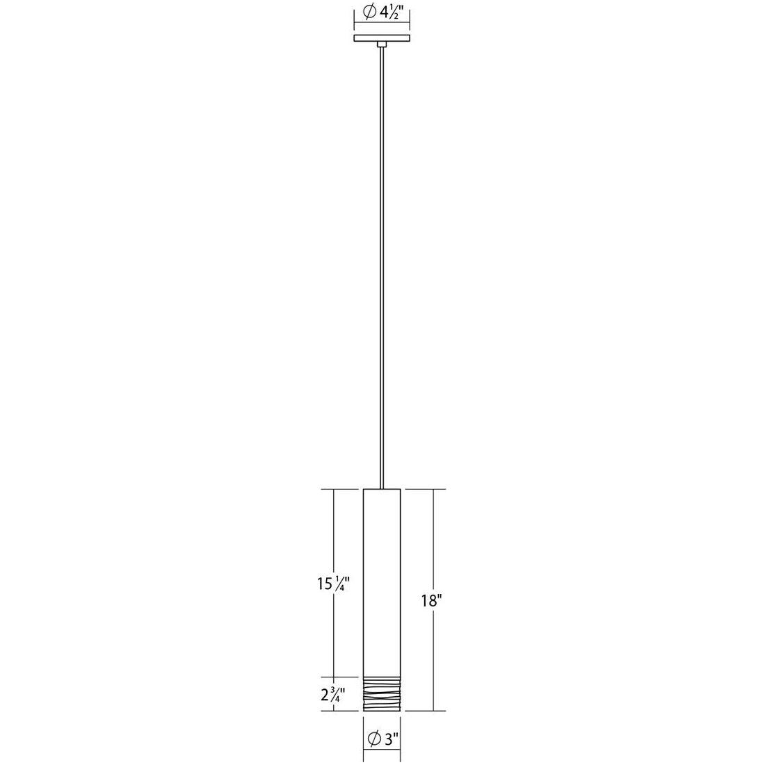 ALC 3" Medium LED Pendant