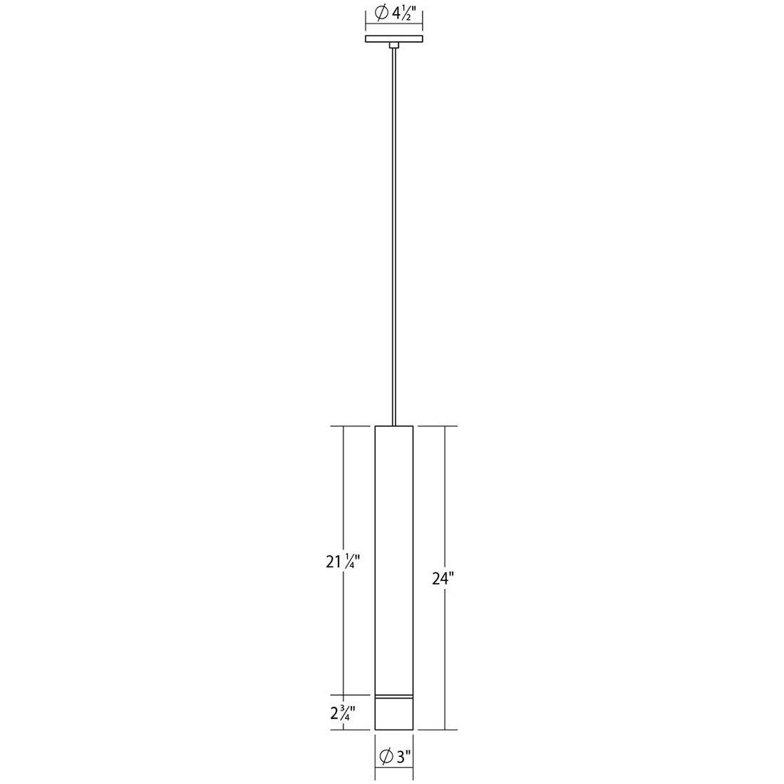 ALC 3" Tall LED Pendant