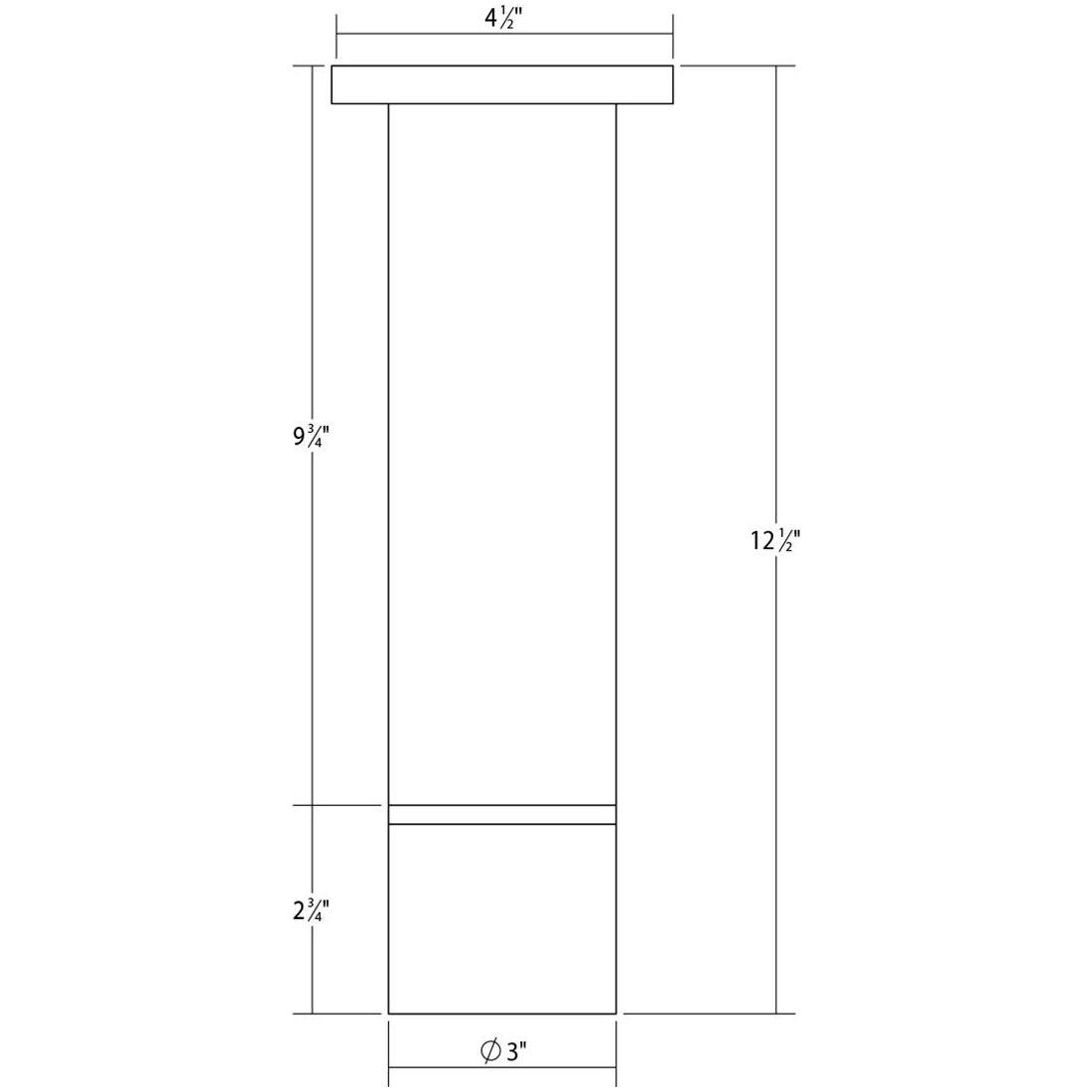 ALC 3" Tall LED Surface Mount