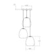 Mela 3-Light LED Pendant