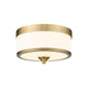 Cosmopolitan 3-Light Flush Mount