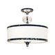 Cosmopolitan 3-Light Semi Flush Mount