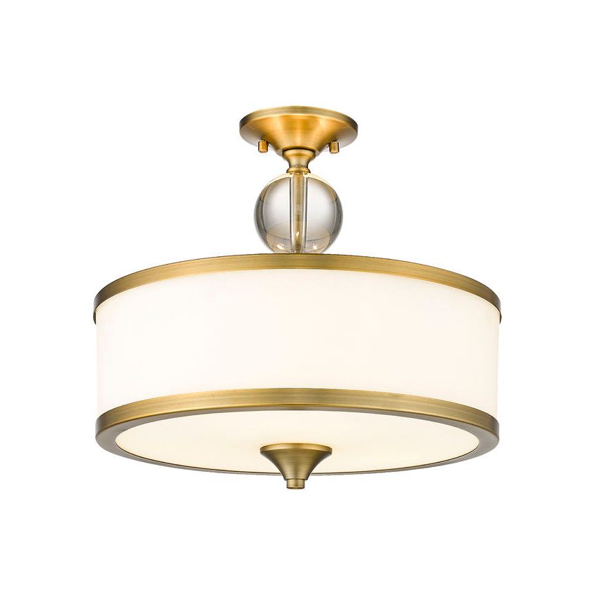 Cosmopolitan 3-Light Semi Flush Mount