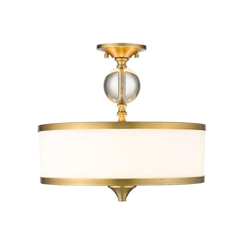 Cosmopolitan 3-Light Semi Flush Mount