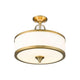 Cosmopolitan 3-Light Semi Flush Mount