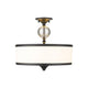 Cosmopolitan 3-Light Semi Flush Mount