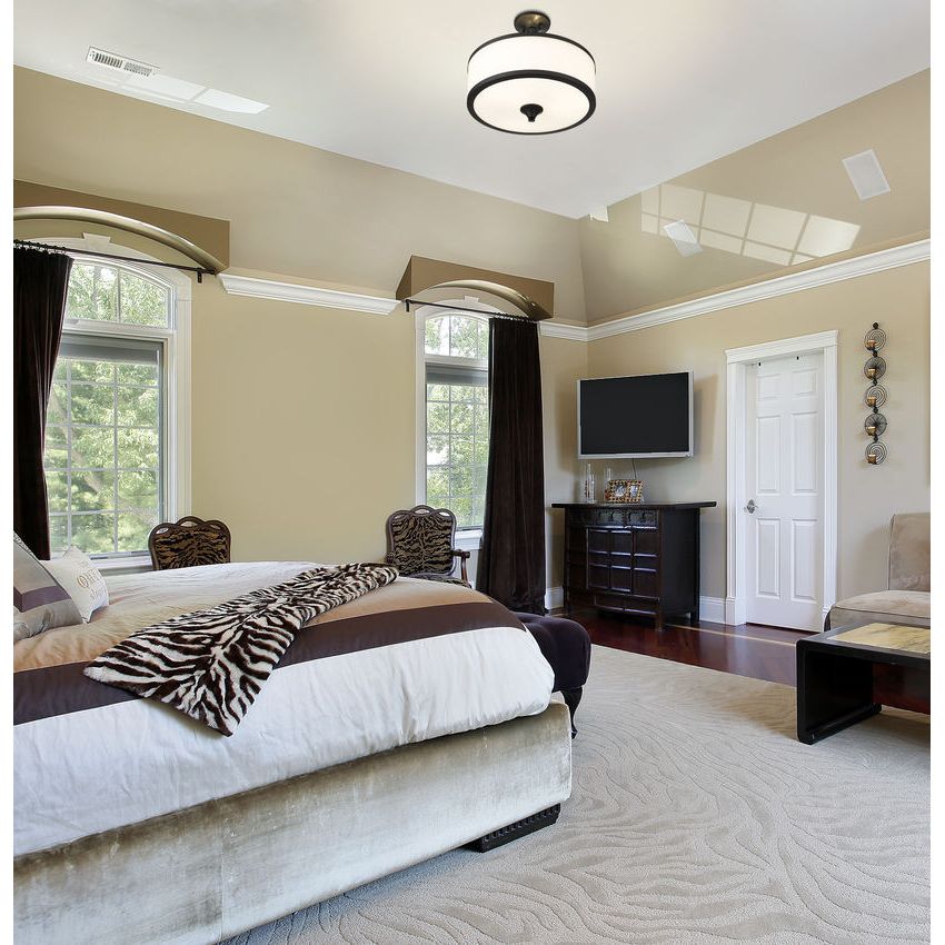 Cosmopolitan 3-Light Semi Flush Mount