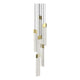 V Panels 6-Light Thin Pendant