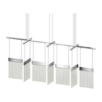 V Panels Bar Pendant