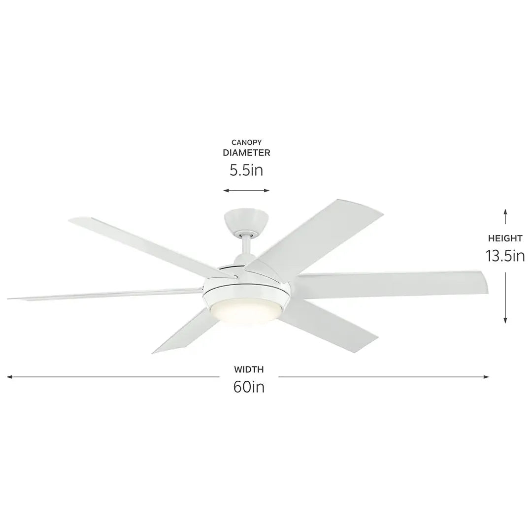 Mint 60" Ceiling Fan