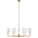 Foxdale Nine Light Chandelier