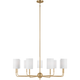 Foxdale Nine Light Chandelier